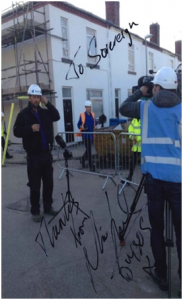 signed DIY SOS picture